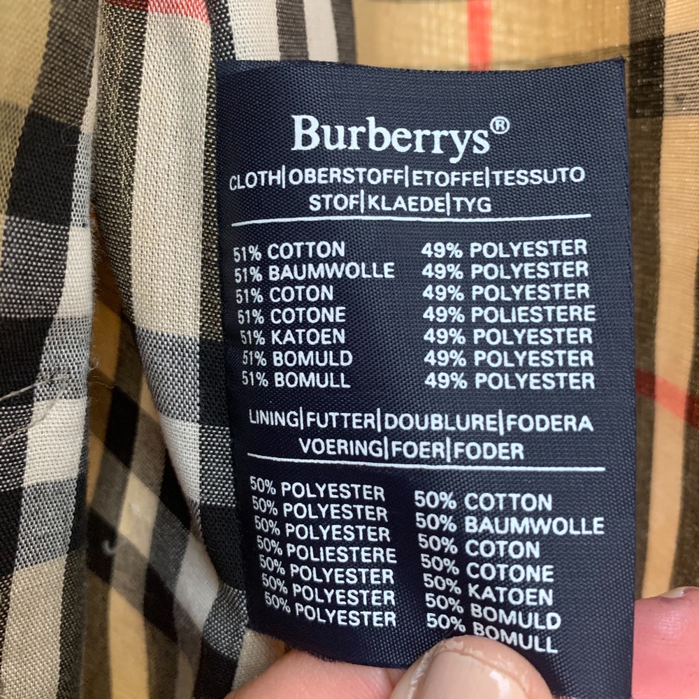 NWOT Burberry London Classic Tan Check Trench Coat - Picture 7 of 8